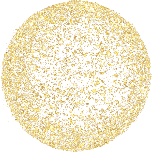 gold glitter shiny sprinkles circle ball