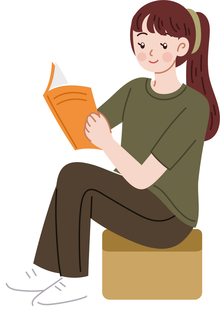 read book clipart