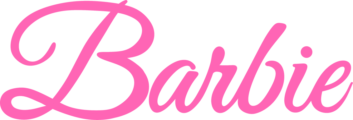 Barbie Calligraphy Lettering